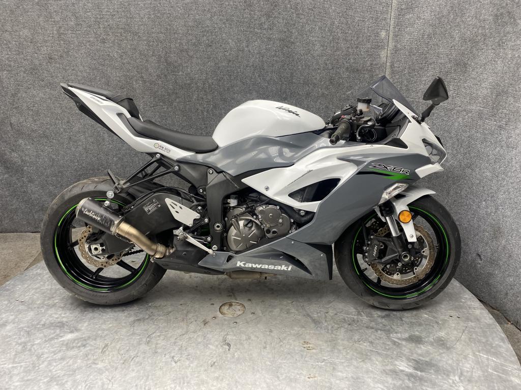 Salvage 2021 Kawasaki ZX6R Argo Cycles & Auto