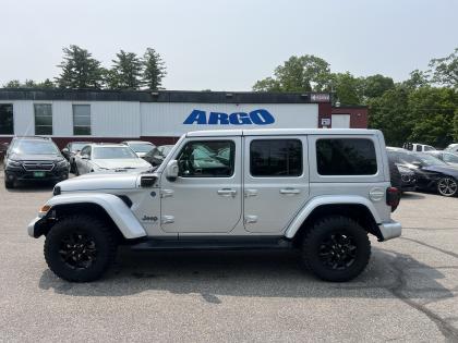Thumbnail of salvage repairable 2023 Jeep Wrangler 4xe for sale.
