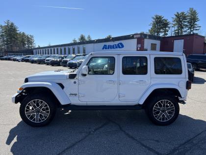 Thumbnail of salvage repairable 2024 Jeep Wrangler 4xe for sale.