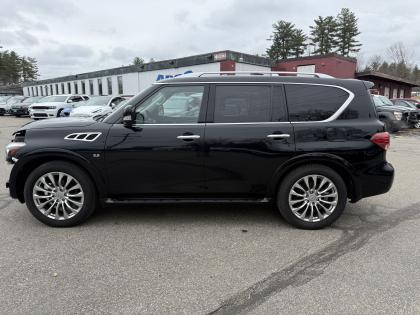 Thumbnail of salvage repairable 2015 Infiniti QX80 for sale.