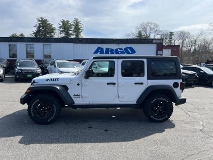 Thumbnail of salvage repairable 2021 Jeep Wrangler for sale.