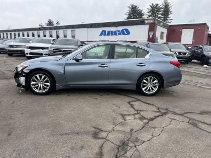 Thumbnail of salvage repairable 2016 Infiniti Q50 for sale.