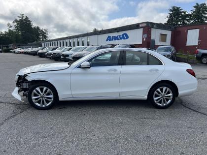 Thumbnail of salvage repairable 2021 Mercedes-Benz C-Class for sale.