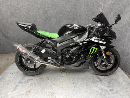 Thumbnail of salvage repairable 2009 Kawasaki ZX600RA for sale.