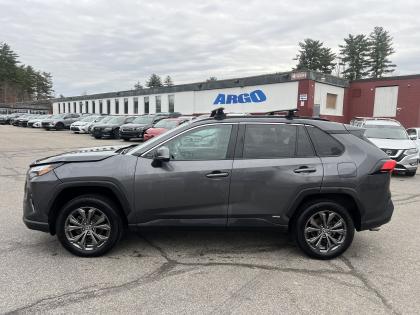 Thumbnail of salvage repairable 2024 Toyota RAV4 Hybrid for sale.