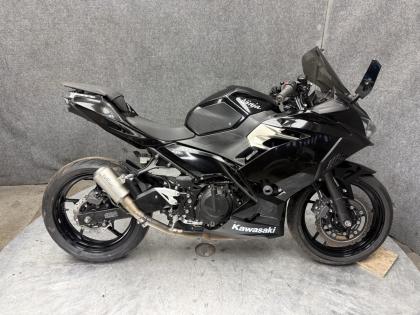 Thumbnail of salvage repairable 2018 Kawasaki Ninja 400 for sale.