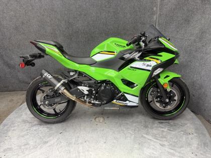 Thumbnail of salvage repairable 2025 Kawasaki Ninja 500 (Non-ABS) for sale.