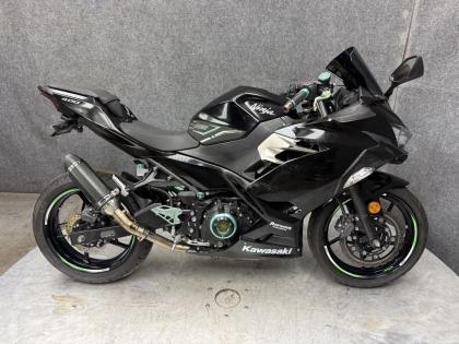 Thumbnail of salvage repairable 2019 Kawasaki EX400 for sale.
