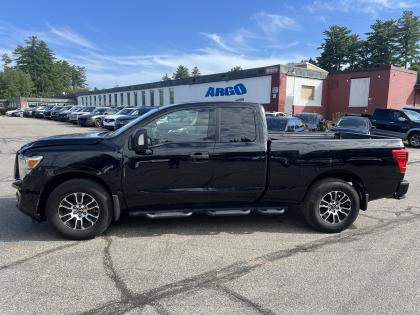 Thumbnail of salvage repairable 2023 Nissan Titan for sale.